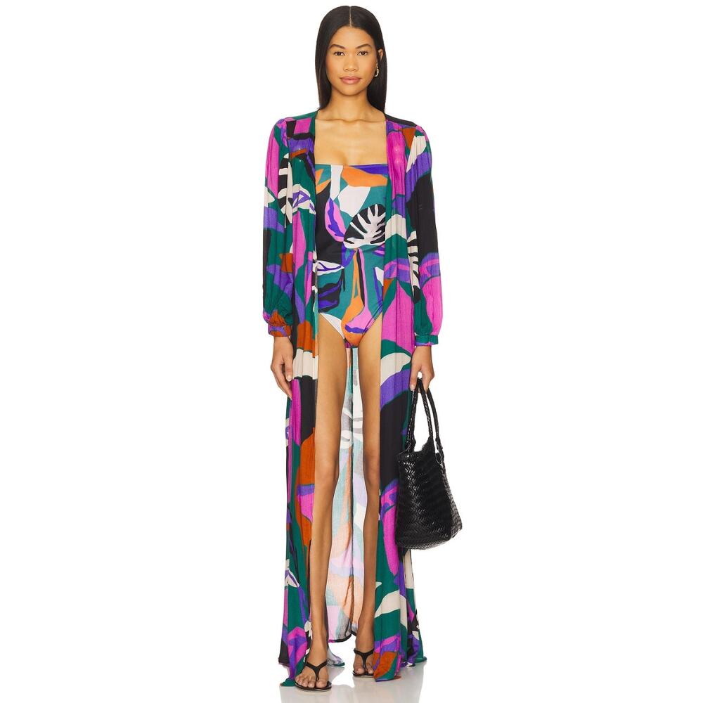 villa fresca REVOLVE Serena Cover Up in Lush Women's S/M Beach Vacation